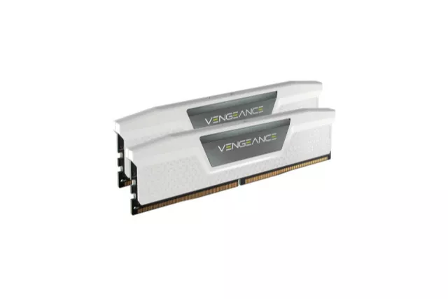 Corsair Vengeance 32GB (2x16GB) DDR5 6400MHz CL36 Blanca - Memoria RAM
