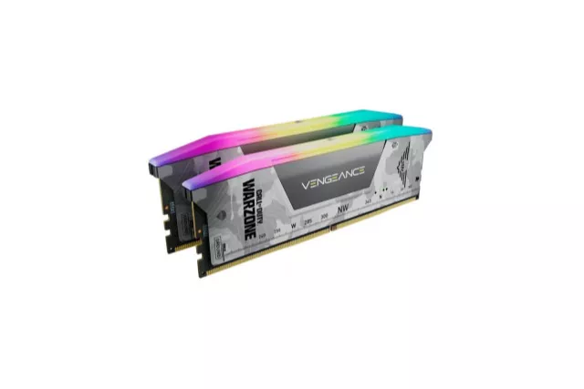 Corsair Vengeance RGB 32GB (2x16GB) DDR5 6000MHz CL30 Warzone Edition - Memoria RAM