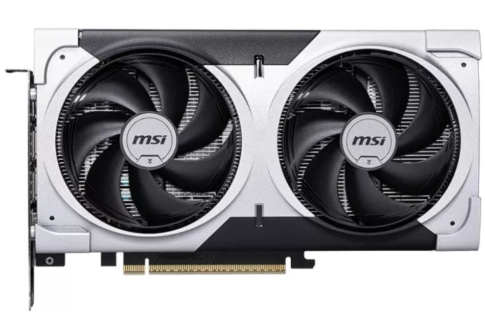Tarjeta Gráfica MSI RTX 5060Ti 8GB GDDR6 Ventus 2X PLUS dual-fan alto rendimiento