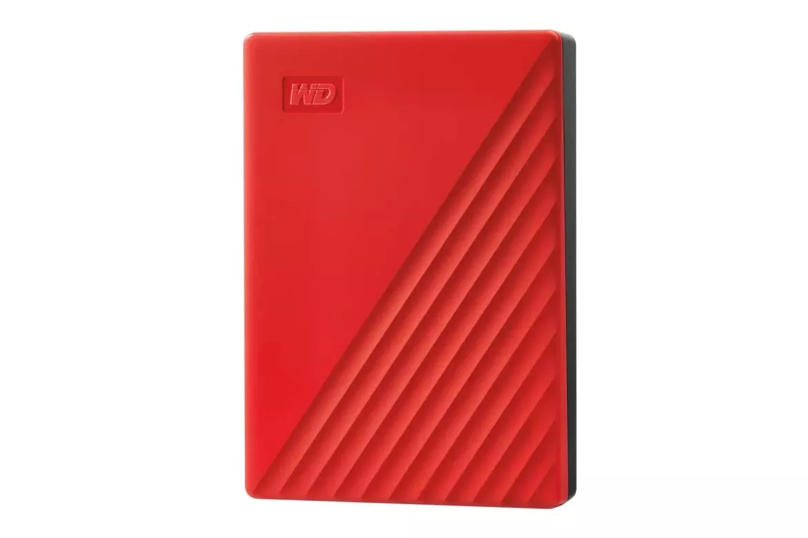 Western Digital 6TB HDD 2.5″ USB 3.2 Gen 1 My Passport + Carcasa Plástico Rojo