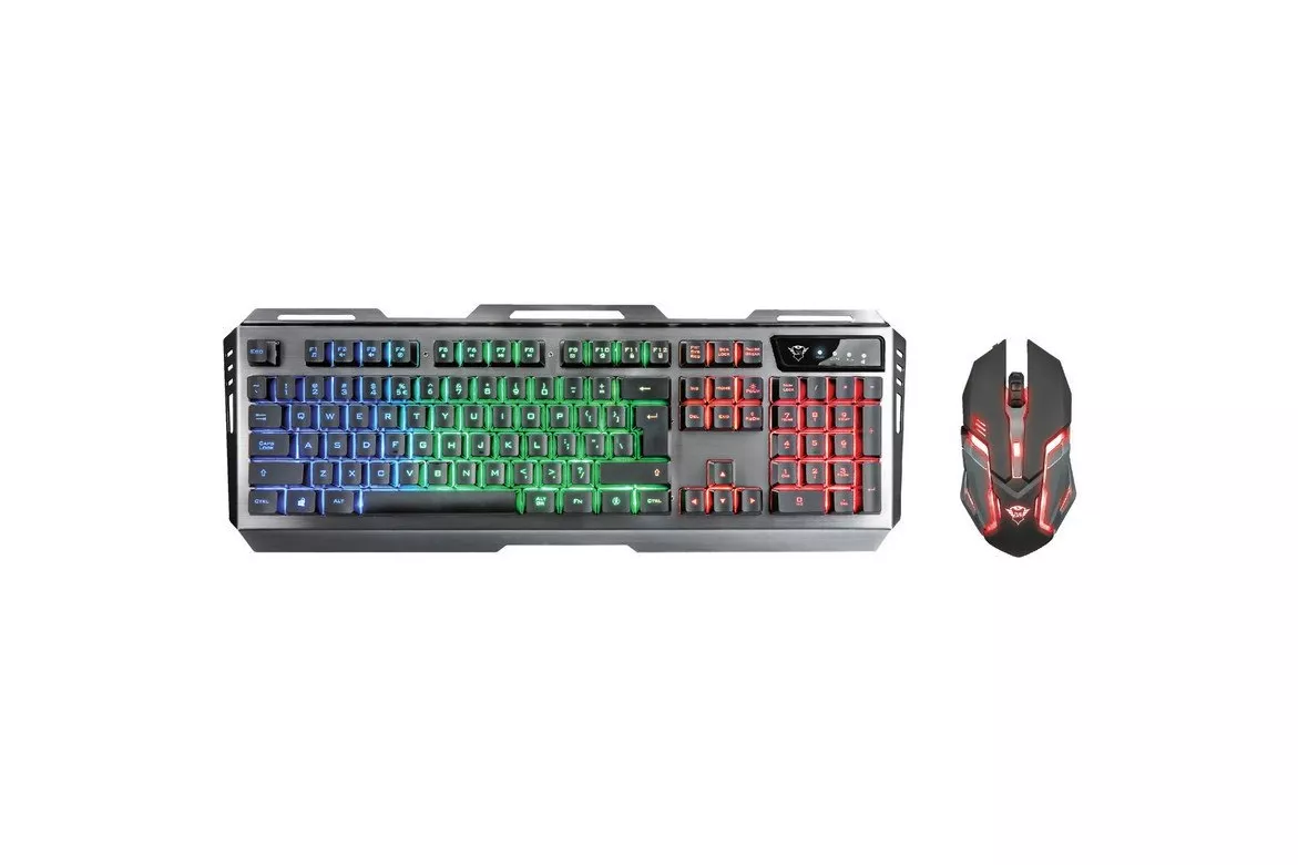 Trust GXT 845 Teclado + Ratón Gaming - Combo