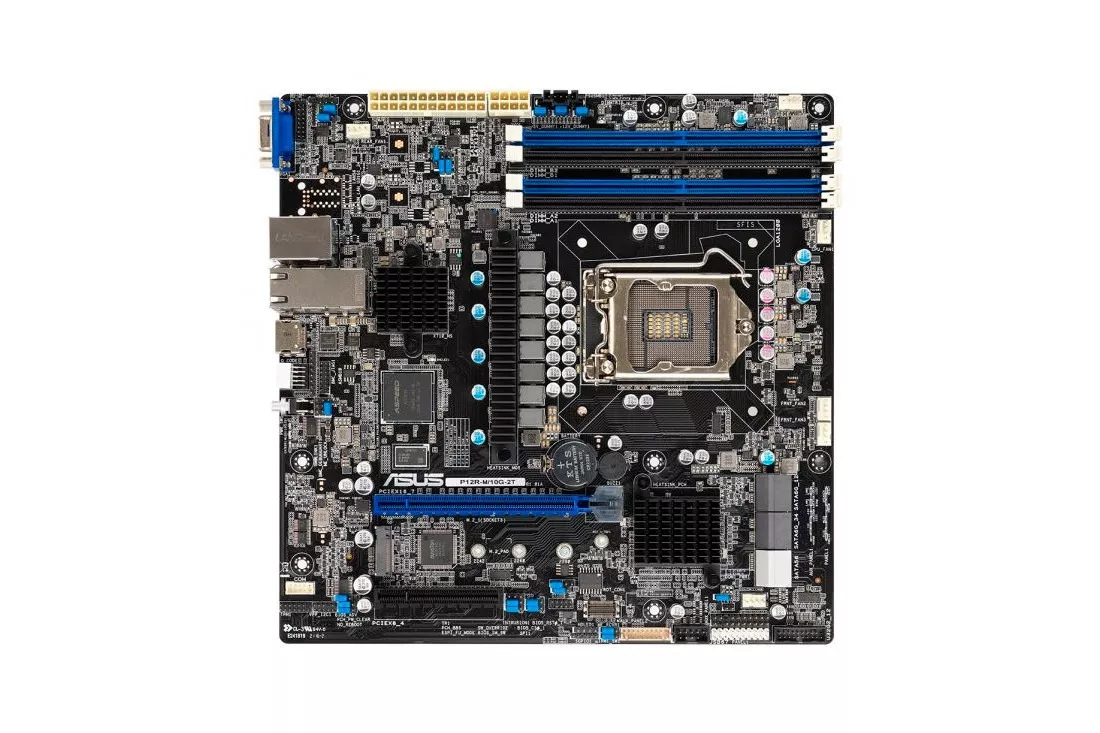 Asus P12R-M/10G-2T - Placa base 1200 Micro-ATX