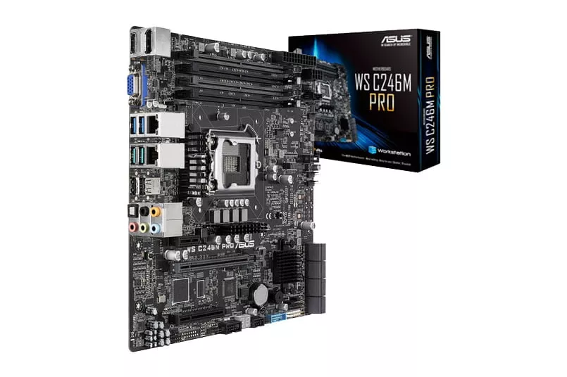 WS C246M PRO Intel C246 LGA 1151 (Zócalo H4) micro ATX, Placa base