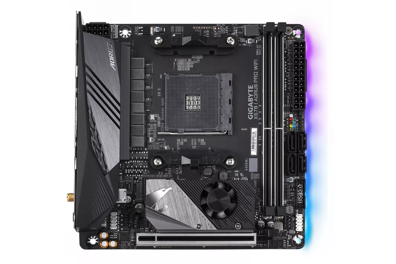 Gigabyte X570 I AORUS Pro WiFi mITX Socket AM4