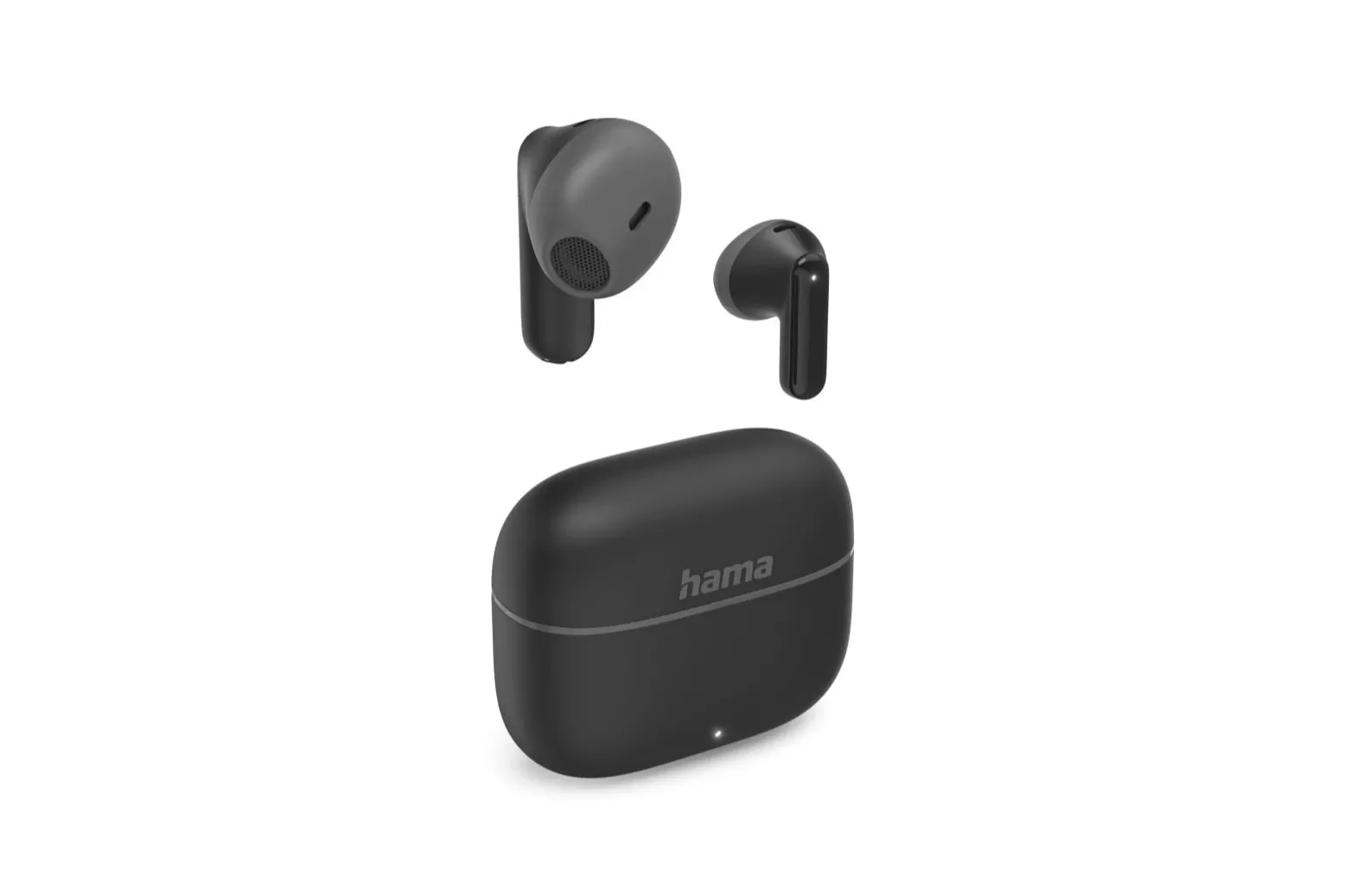 Auriculares Hama inalámbricos True Wireless Bluetooth con Micrófono y Control táctil Negro