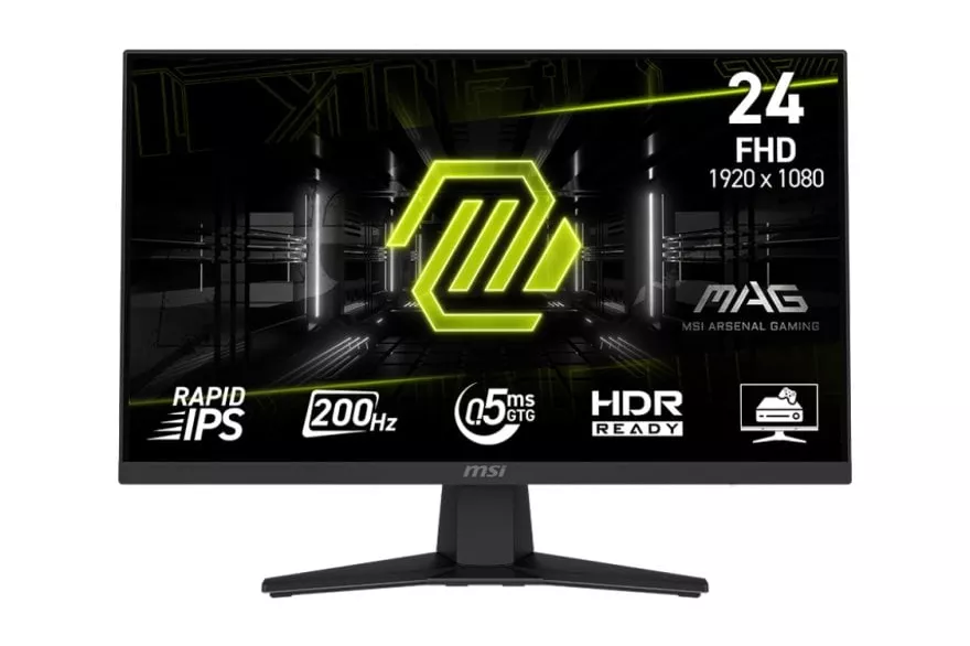 Monitor MSI 23.6″ 1080p 200Hz Rapid IPS HDR sRGB126%