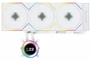 Kit Refrigeración Líquida CPU AIO Lian Li HydroShift II LCD 360TL Wireless Blanco - 360mm