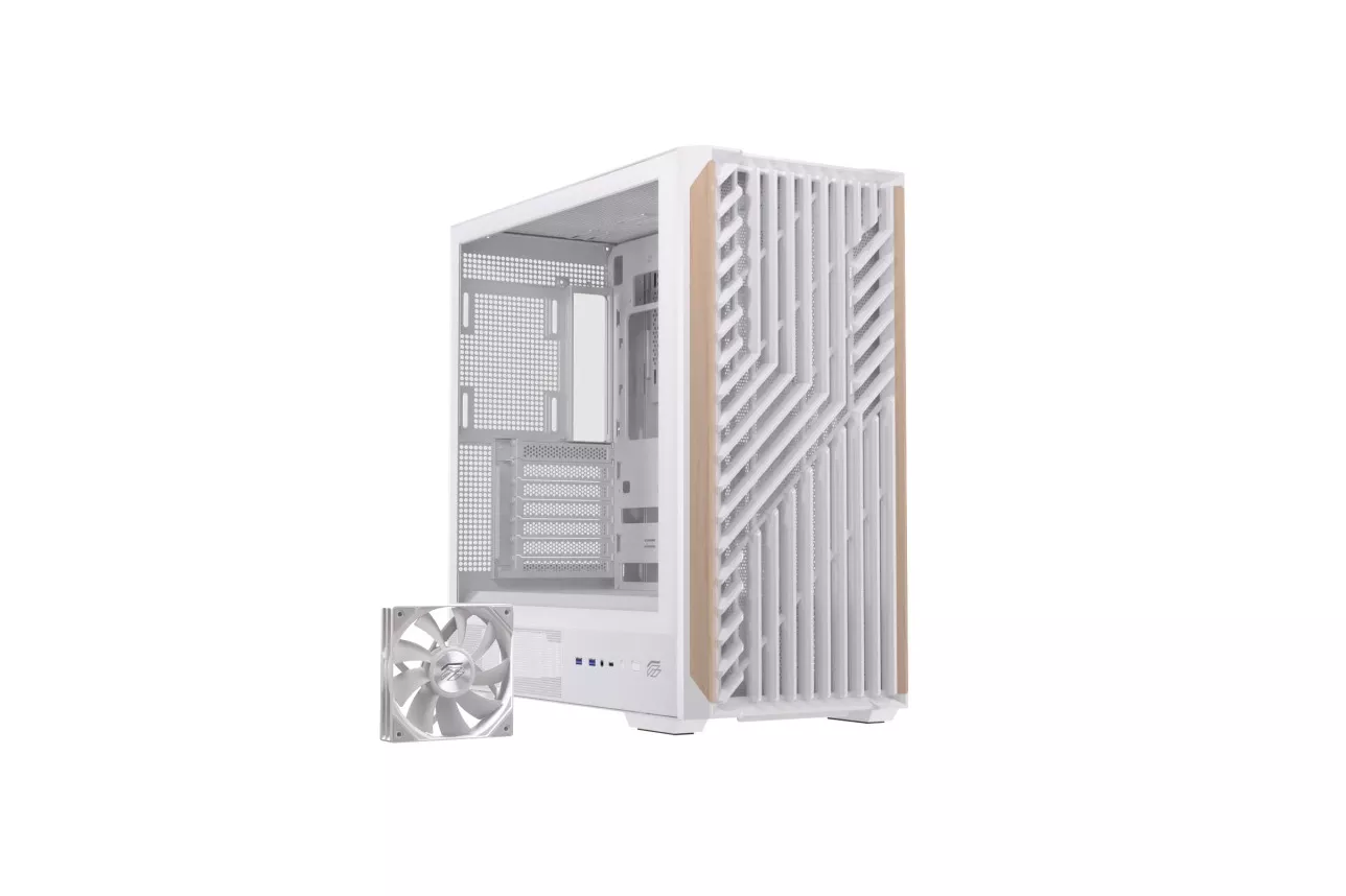 Caja PC Einarex Pulse P800 Core Blanco Panel Vidrio Soporte 13 Ventiladores Liquid Cooling