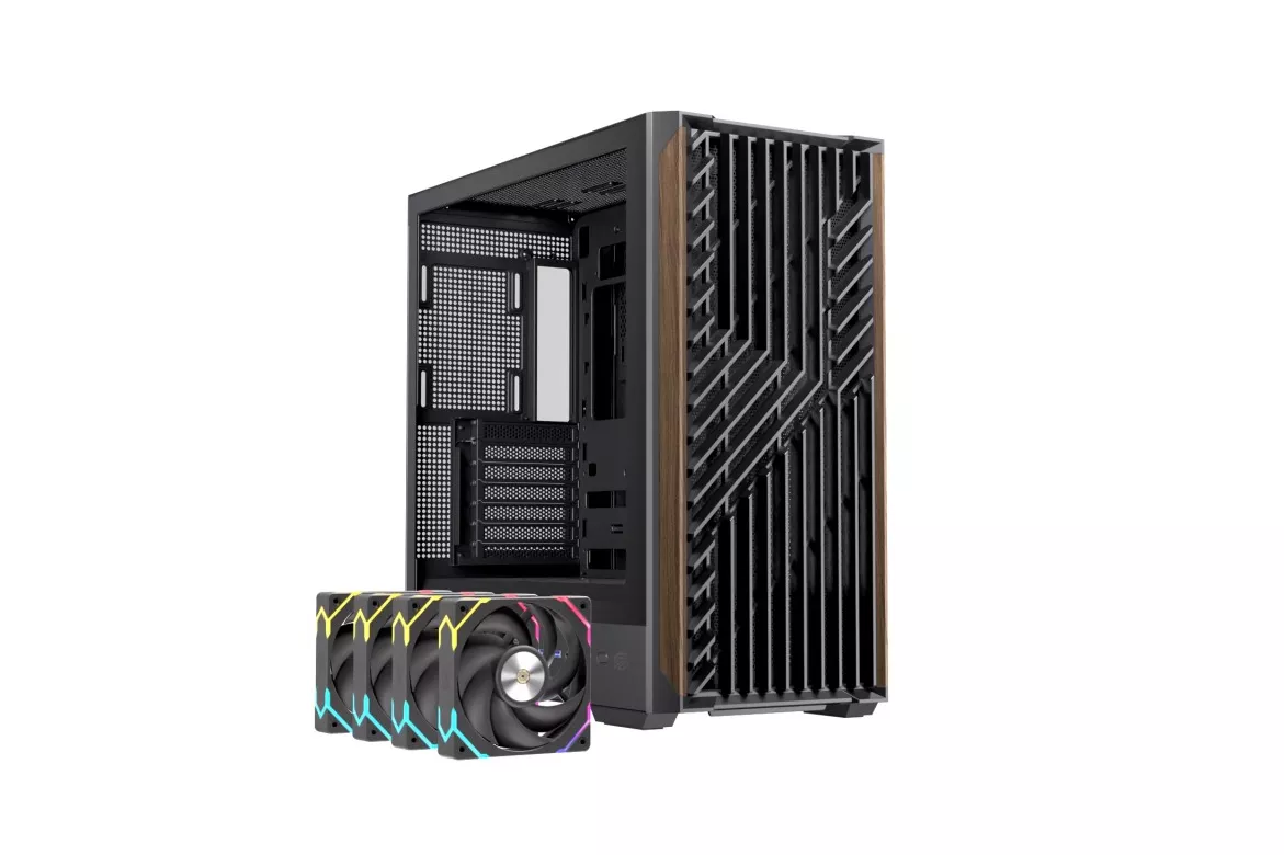 Caja PC Einarex Pulse P800 RGB Black 13 ventiladores 360mm Vidrio templado ATX