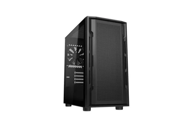 Torre Cougar Uniface Mini Negro micro ATX/Mini-ITX Vidrio Templado RGB Soporte Líquida