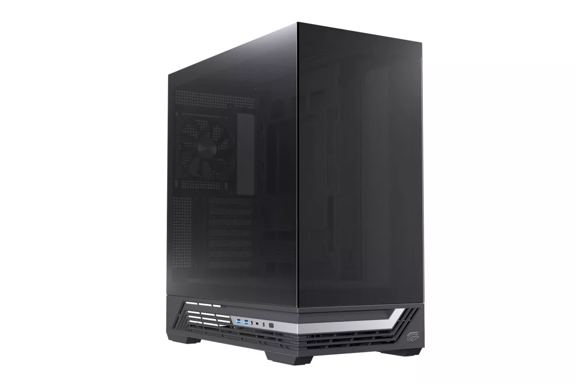 Torre Einarex PRISMA S800 Core Black Cristal Espejo RGB Soporte 10 Ventiladores ATX