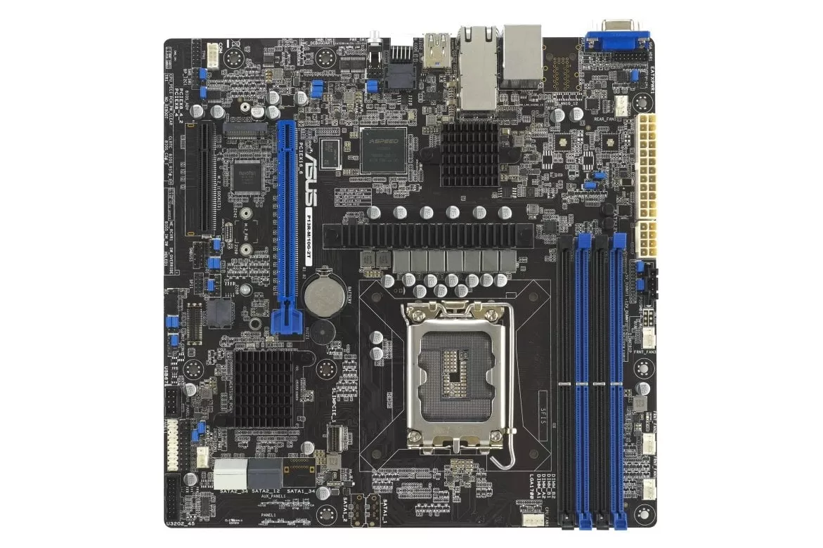Placa Base ASUS Intel LGA 1700 DDR5 Micro-ATX P13R-M/10G-2T 10G Ethernet Dual M.2