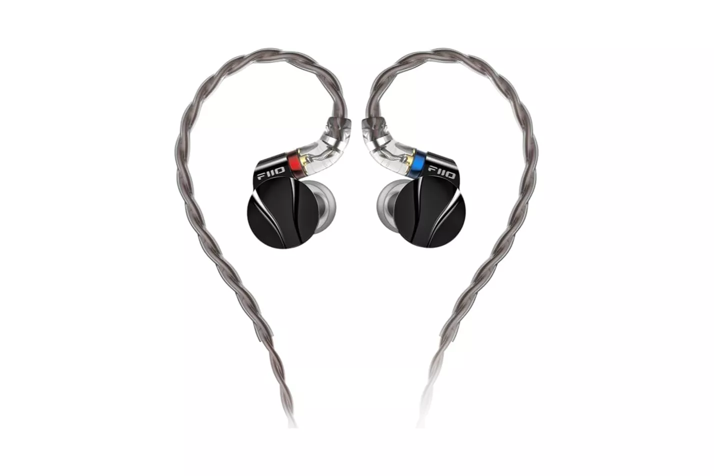 Auriculares FIIO FD15 con cable, graves mejorados, magnalium driver, negro, boquillas intercambiables