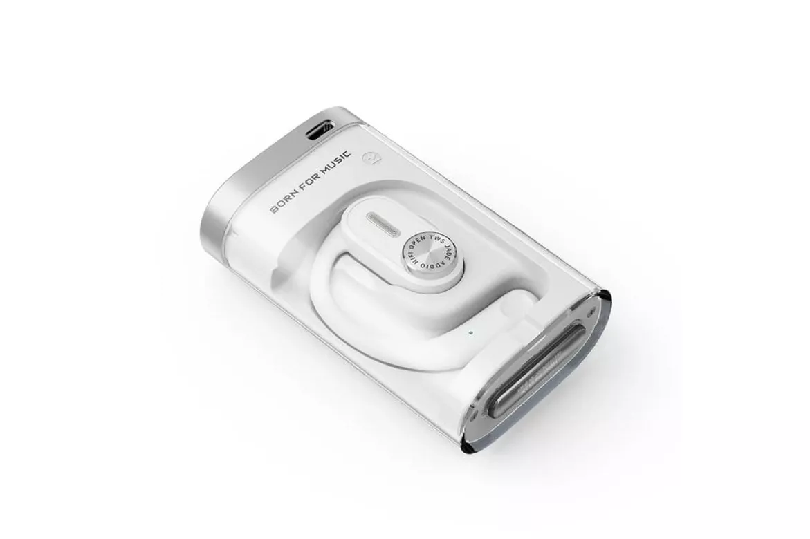Auriculares FiiO inalámbricos Bluetooth 5.3 resistentes al sudor y agua blancos