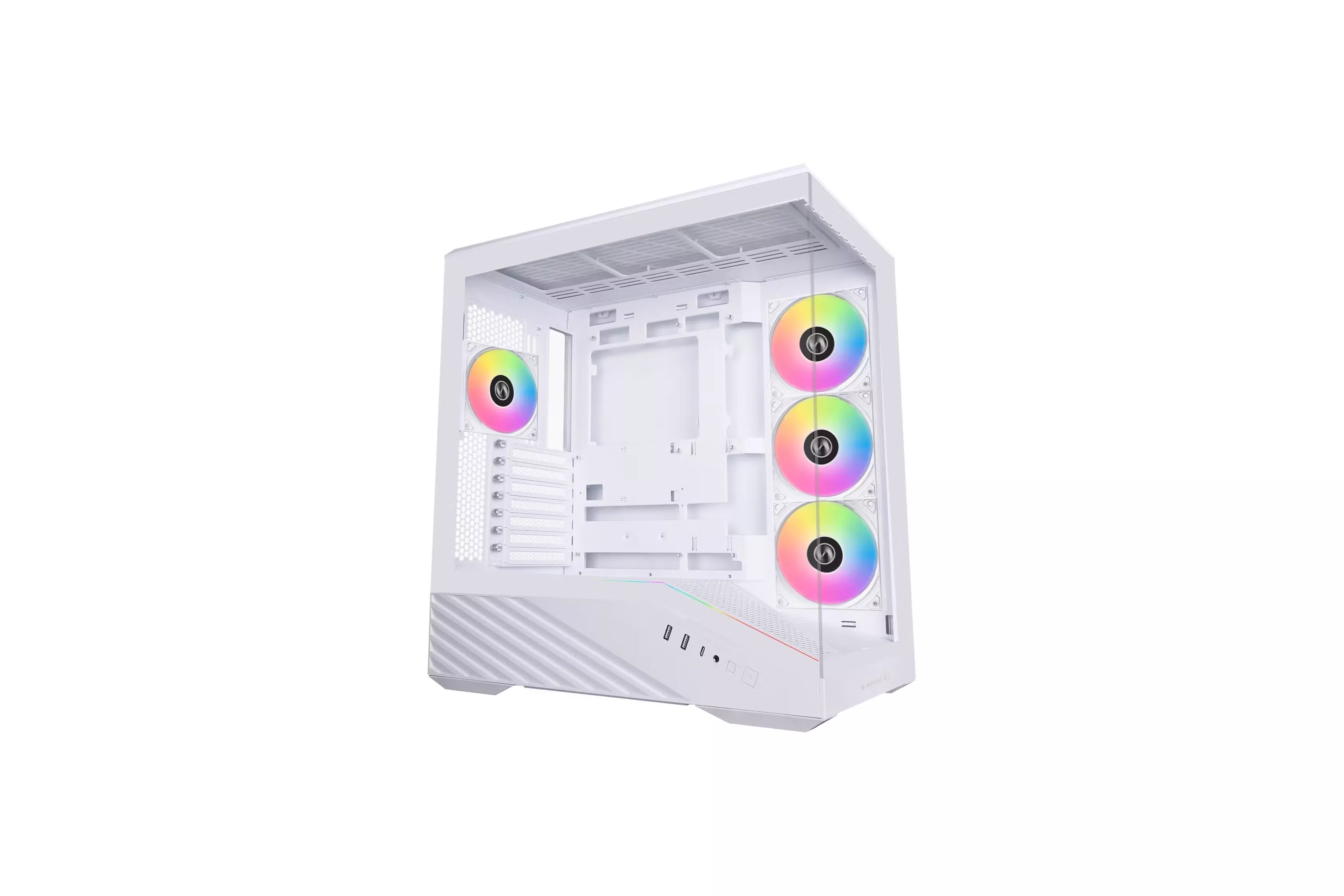Caja ATX Lian Li Vector V100 Blanca Vidrio Templado