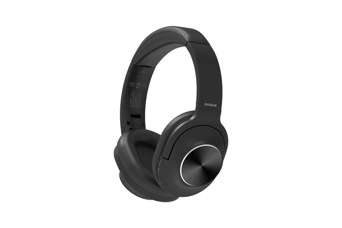 Auriculares Aiwa inalámbricos Bluetooth ANC con micrófono, USB-C, negros