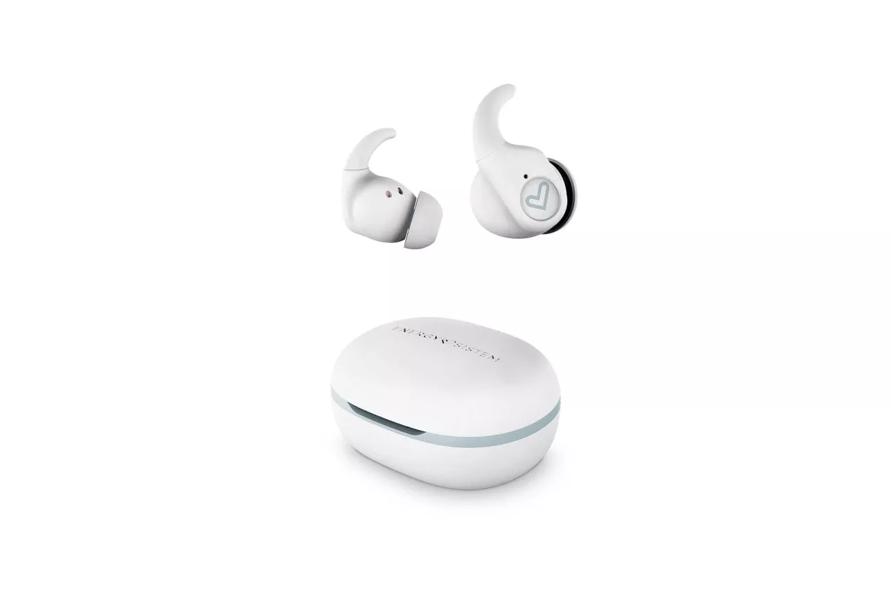 Auriculares Energy Sistem inalámbricos True Wireless Bluetooth 5.3 con micrófono y resistencia IPX5
