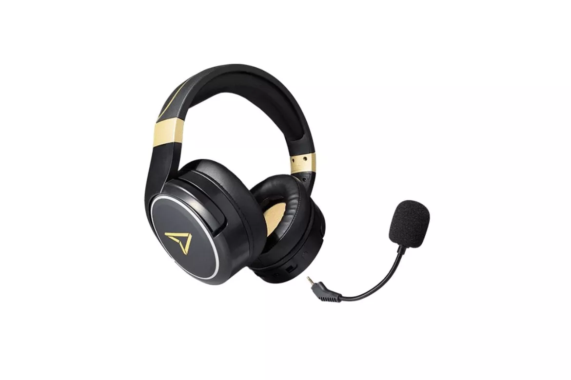 Auricular Steelplay HP52 Wireless Gaming Negro Oro Batería 32h Boom Circumaural RF USB-C