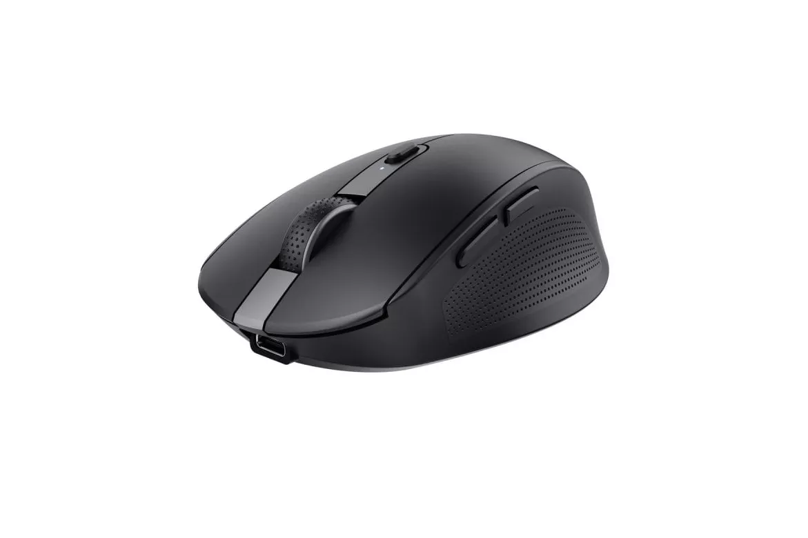 Ratón Trust inalámbrico 3200 DPI compacto multidispositivo y botones silenciosos