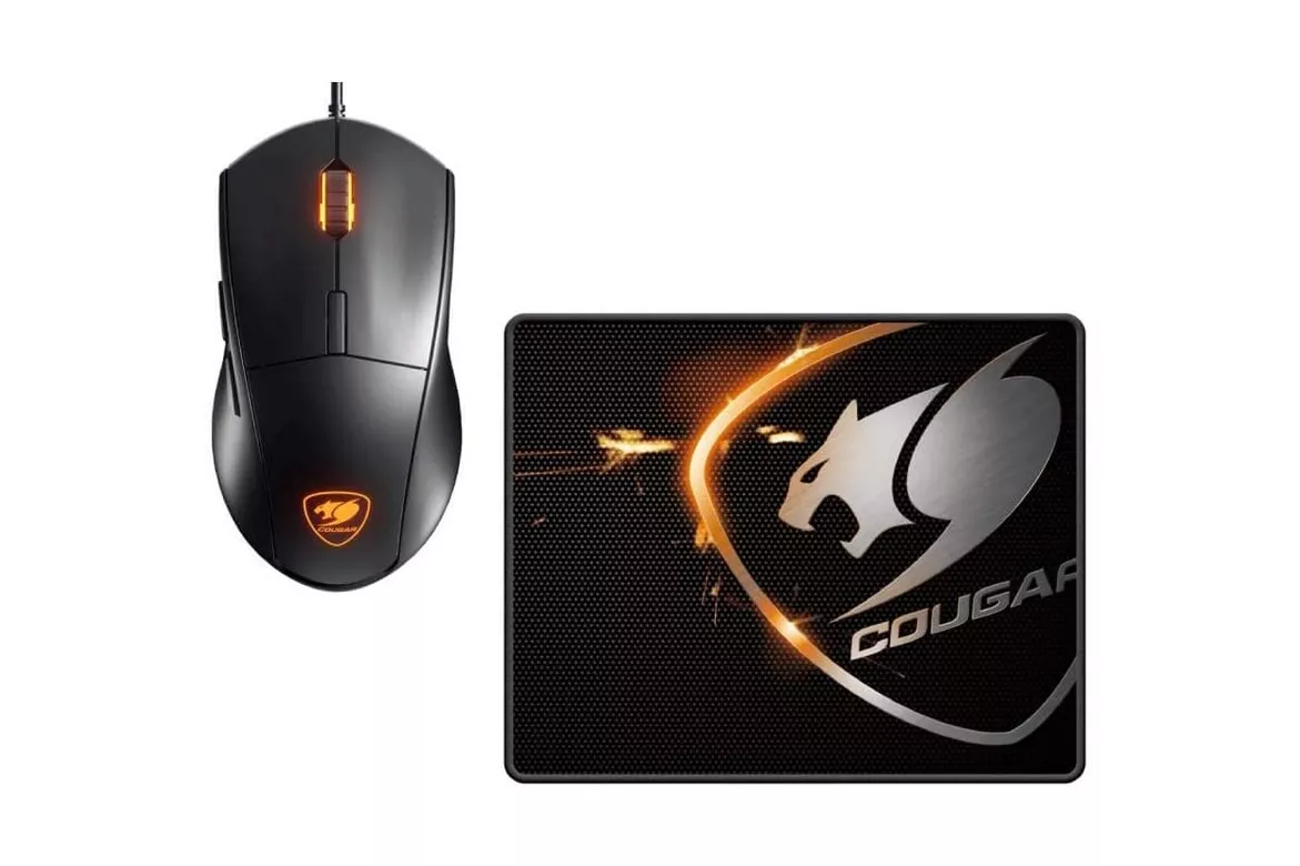 Cougar Minos XC Combo Gaming Ratón + Alfombrilla