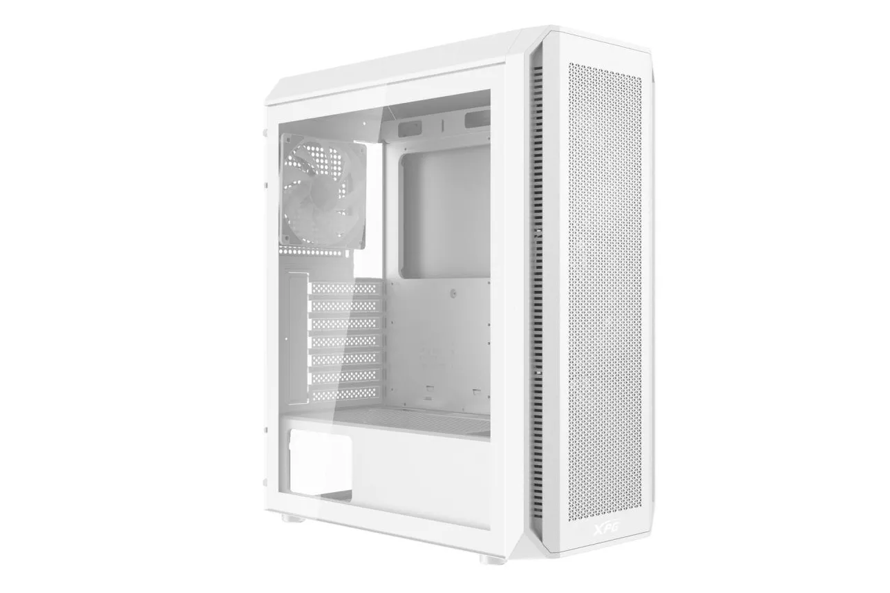 Caja PC XPG Valor Air Plus Blanco Midi Tower ATX/SPCC 3x120mm Frontal 1x120mm Trasero Ventana Lateral