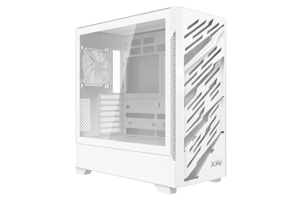 Gabinete XPG STARKER AIR BTF Blanco ATX E-ATX Vidrio Templado RGB 4 Ventiladores USB-C