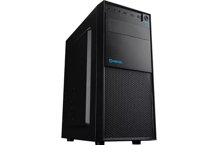Torre Hiditec NEO PSU ATX/Micro ATX/Mini ITX Mesh USB 3.0 Ventilador 120mm Negra