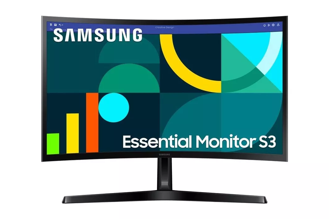 Monitor Samsung 24″ 1920x1080 100Hz VA Curvo 1800R Eye Saver Mode VESA