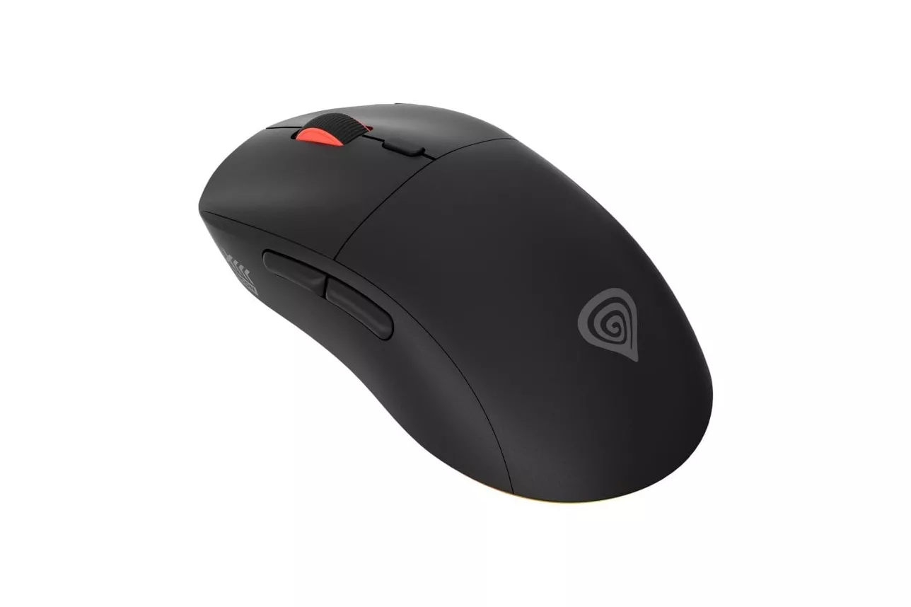 Ratón Genesis inalámbrico 10000 DPI Pixart PMW3325 RGB 3 modos 79g macros programables