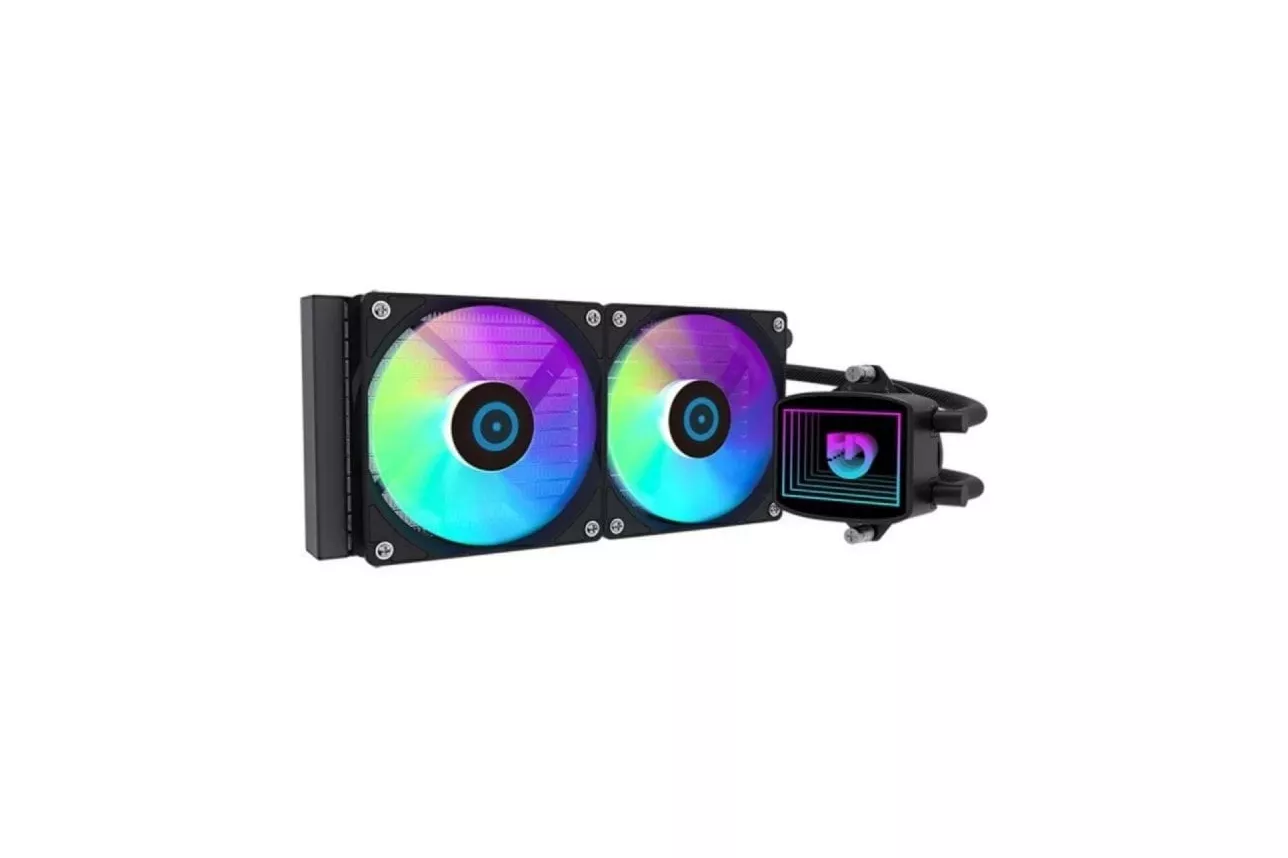 Refrigeración Líquida Hiditec LQ240 ARGB 240mm 2 Ventiladores PWM Aluminio Teflón