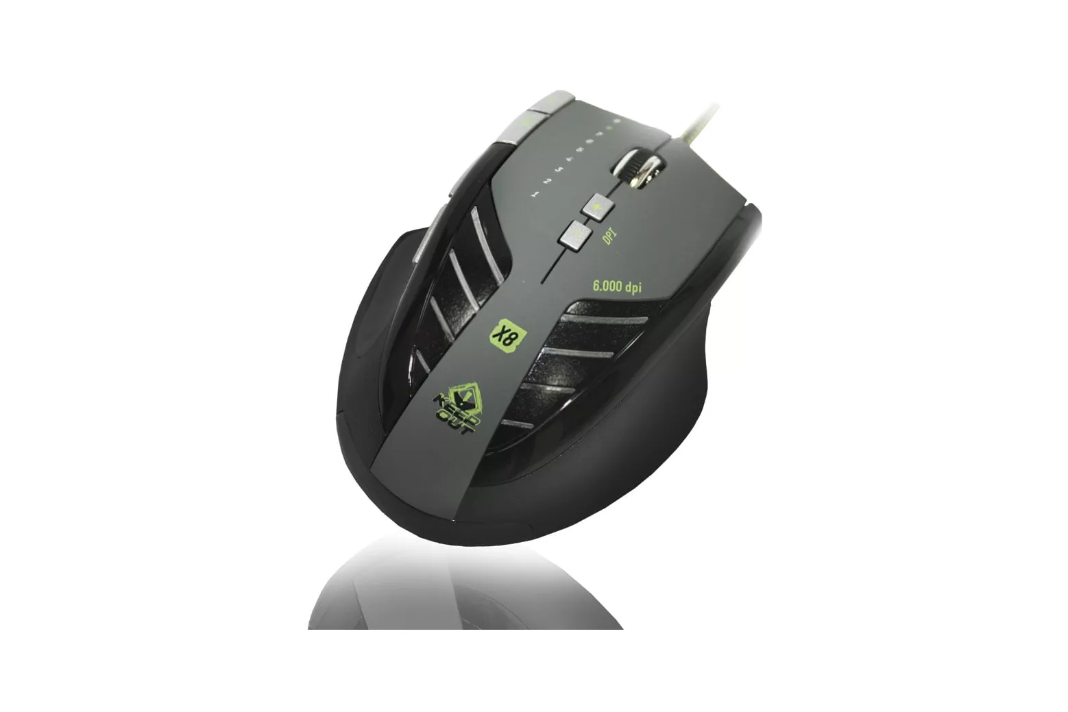 Keep Out Mouse X8 6000 DPI Laser