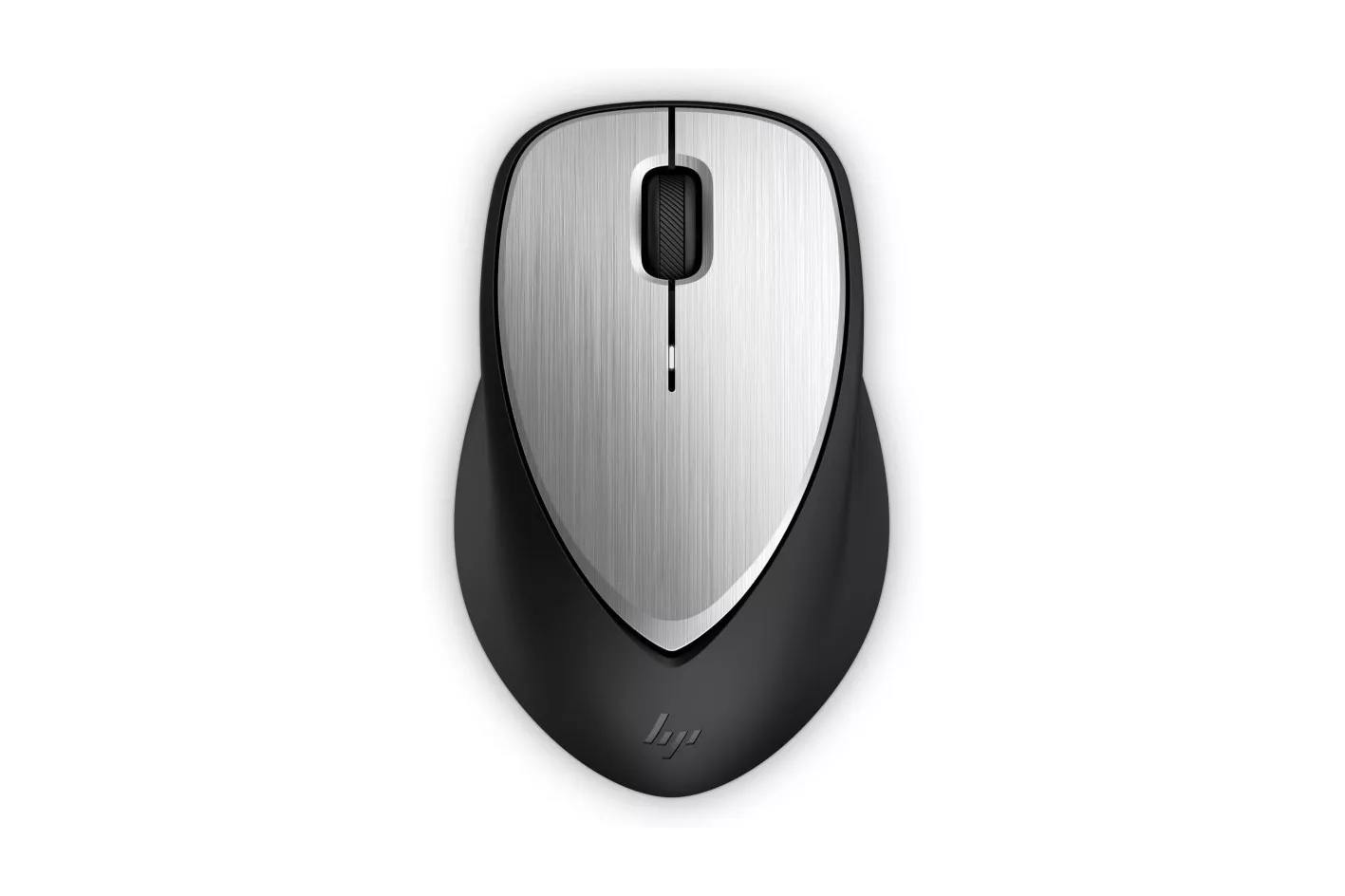 Ratón HP inalámbrico 1600 DPI Recargable ambidiestro láser negro/gris