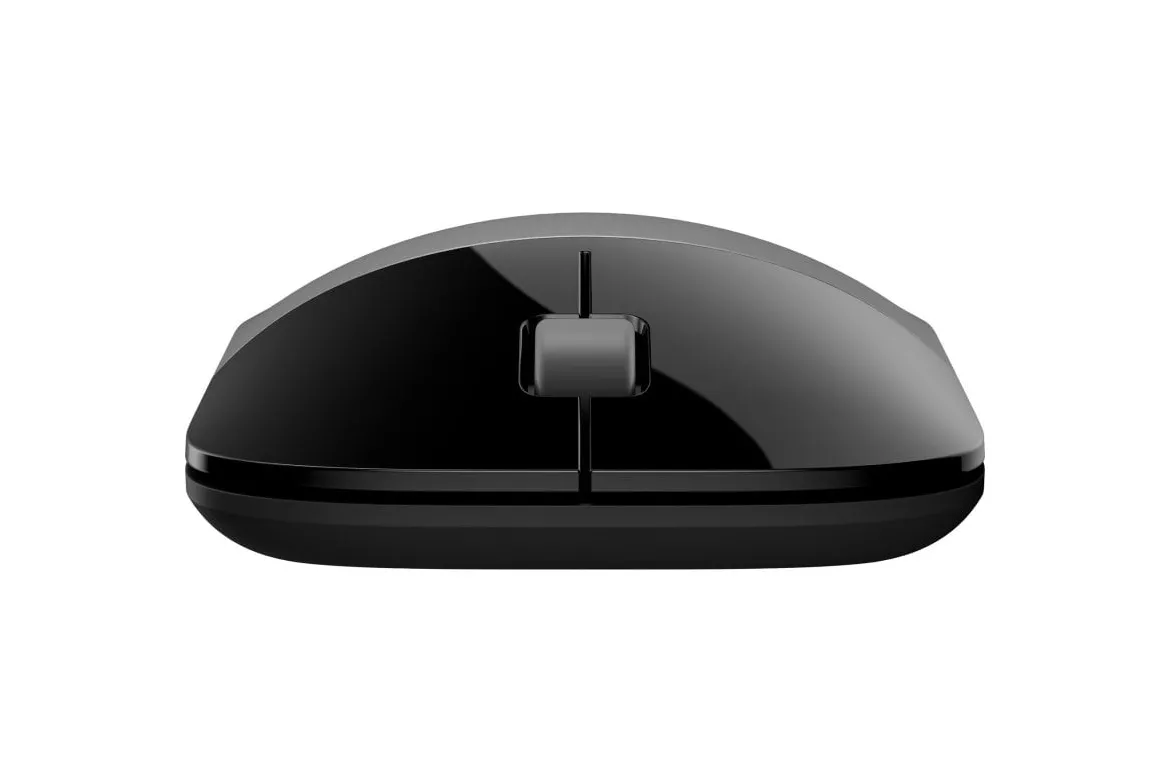 Ratón HP inalámbrico dual RF/Bluetooth diseño compacto portátil 3 botones plata