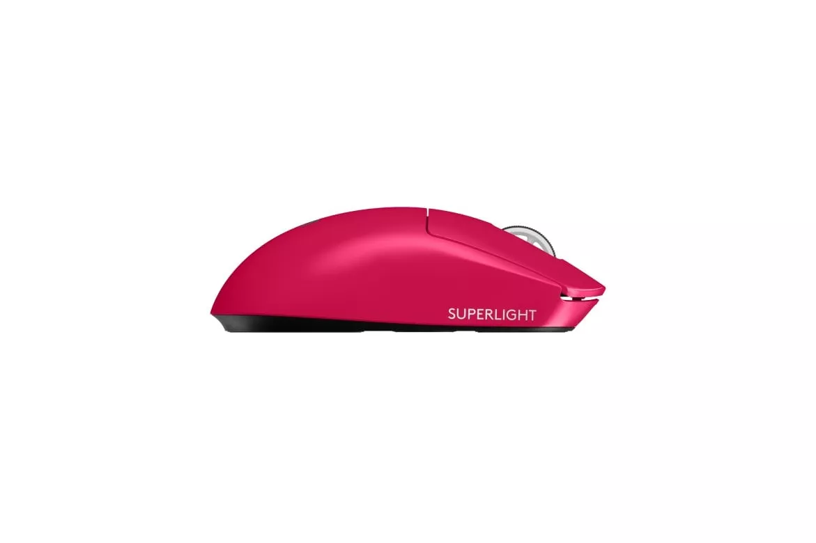 Ratón Logitech inalámbrico 32000 DPI 0,5 ms 5 botones gaming magenta