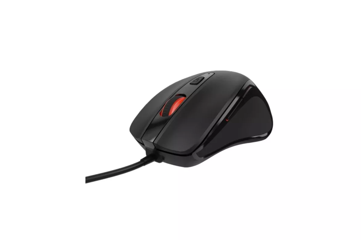 Ratón Natec con cable 4000 DPI retroiluminación RGB 5 botones USB tipo A