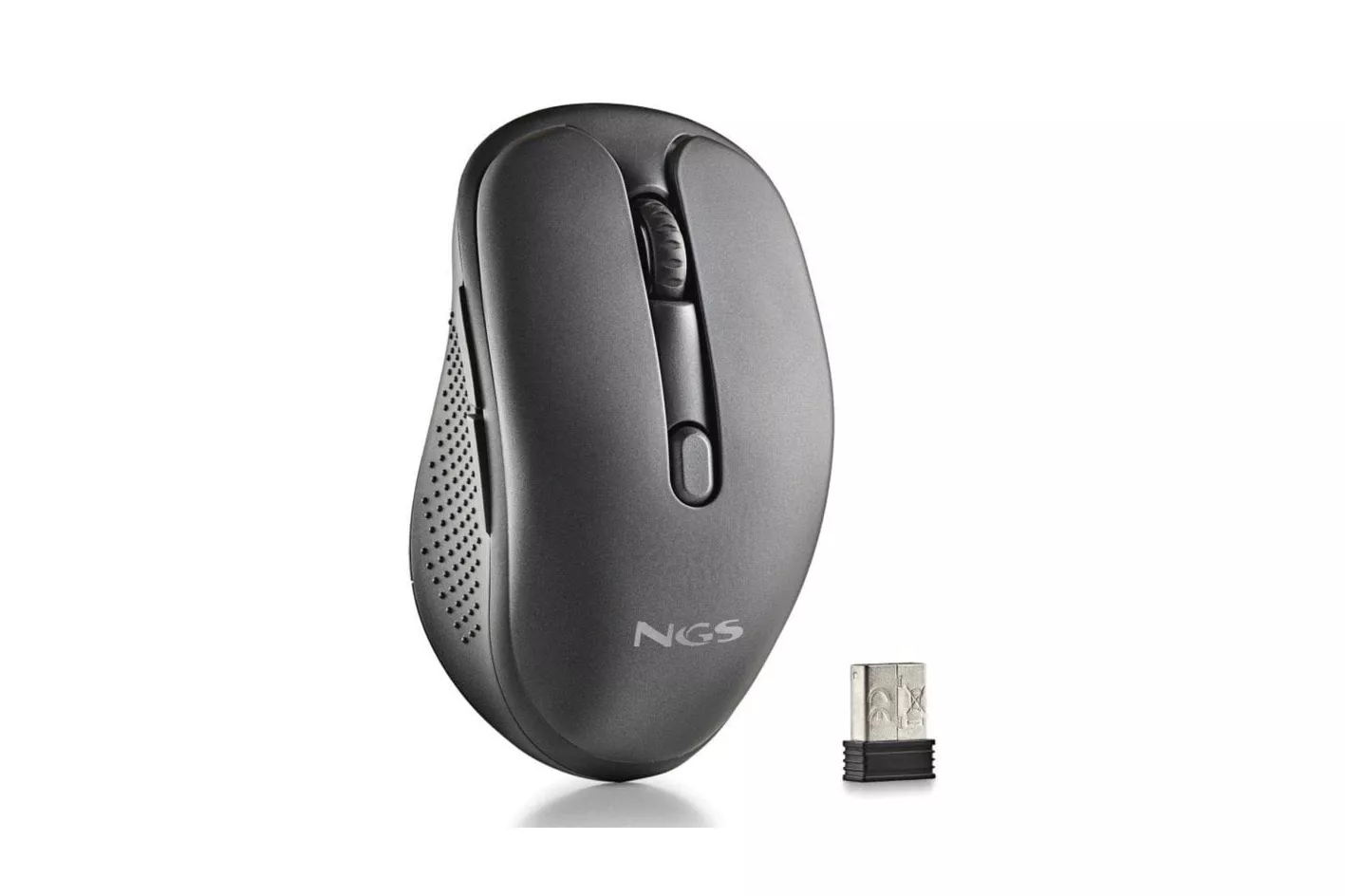 Ratón NGS inalámbrico 1600 DPI Bluetooth + RF Wireless recargable silencioso