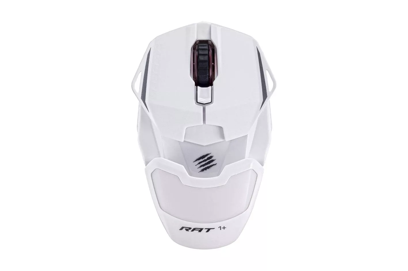 Mad Catz RAT 1+ Ratón Gaming 2000 DPI Blanco