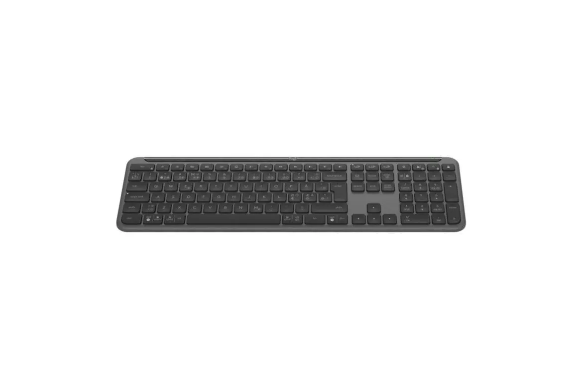 Teclado Logitech Signature Slim K950 Inalámbrico Retroiluminado QWERTY Grafito