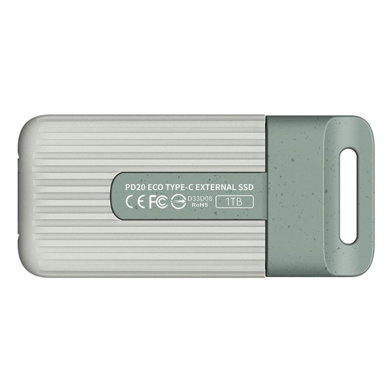 Disco Duro Team Group 2TB SSD Externo USB-C 1000MB/s PD20 ECO Mini