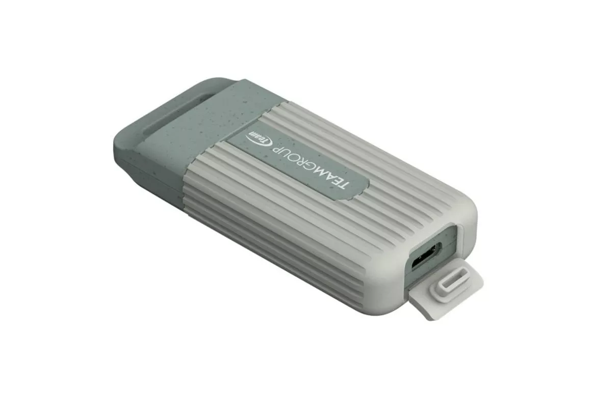 Disco Duro TeamGroup 1TB SSD Externo 1000MB/s PD20 ECO Mini Tipo C + Ecológico PCR