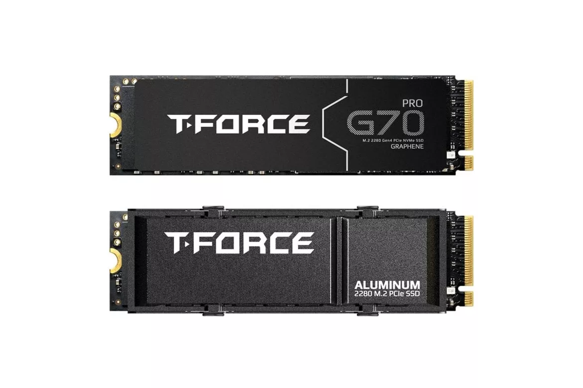 Disco Duro Team Group 1TB M.2 7400MB/s T-FORCE G70 PRO PCIe 4.0 NVMe