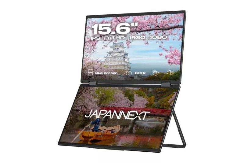 Japannext Jn-dmd-ips156f Doble Monitor 2 X 15,6