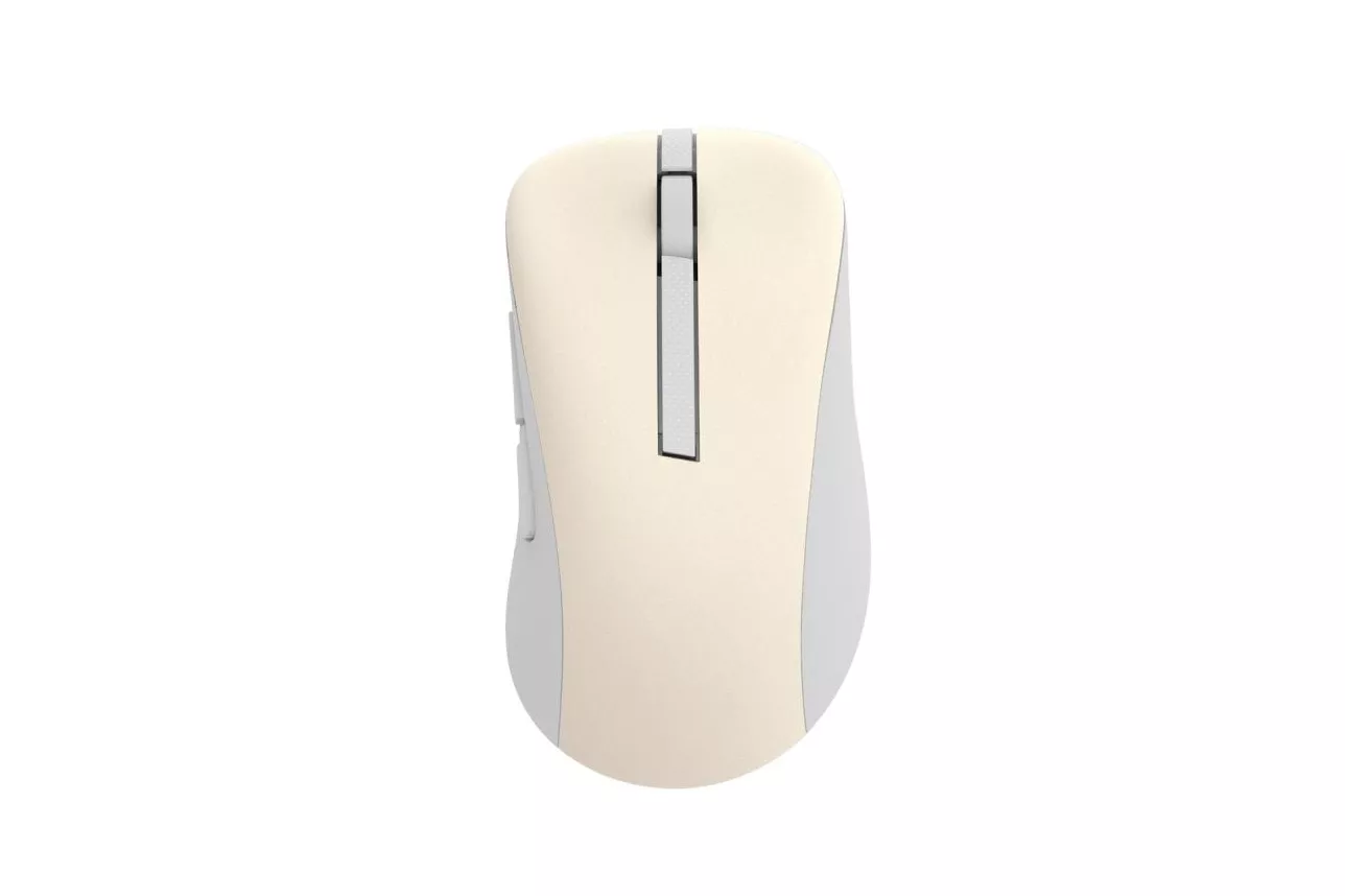 Ratón ASUS MD102 inalámbrico óptico 1600 DPI Bluetooth RF, ergonomía avanzada Beige