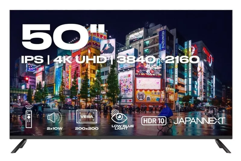 Japannext Jn-i50u Monitor De Gran Formato 50
