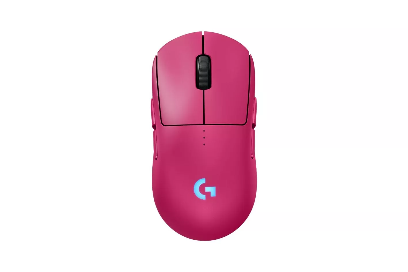 Ratón Logitech inalámbrico 32000 DPI RGB Lightforce Ambidiestro Carga inalámbrica Magenta