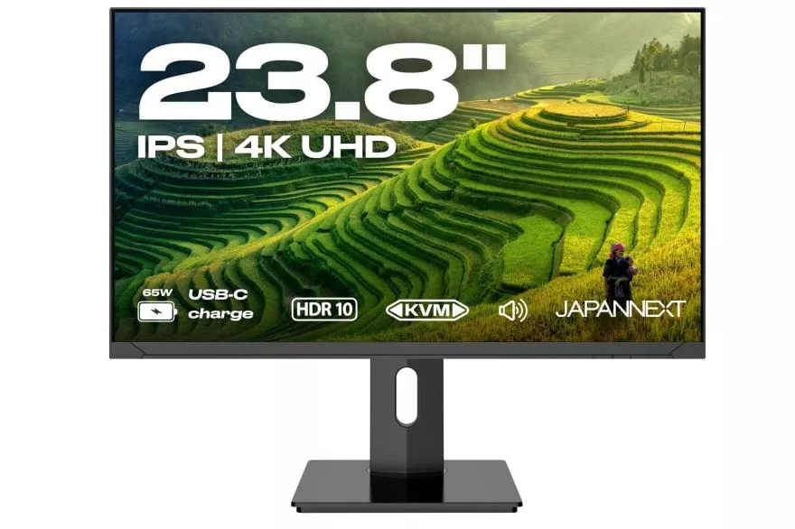 Japannext Jn-ips2380uhdr-c65w-hsp Monitor Pc Para Oficina 23.8