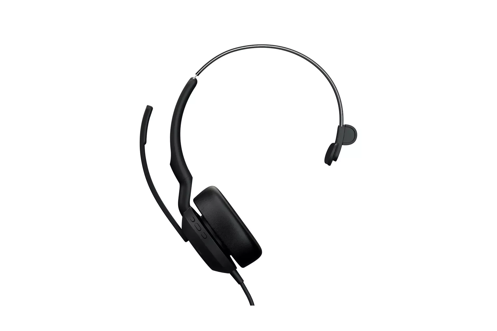Auriculares Jabra con cable USB-C/USB-A, Cancelación de Ruido Activa y Micrófono Negro