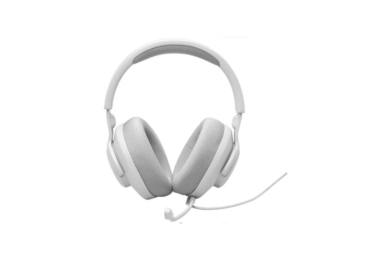 Auriculares Gaming JBL Quantum 100 M2 Alámbricos Blanco Micrófono Desmontable PC/Xbox
