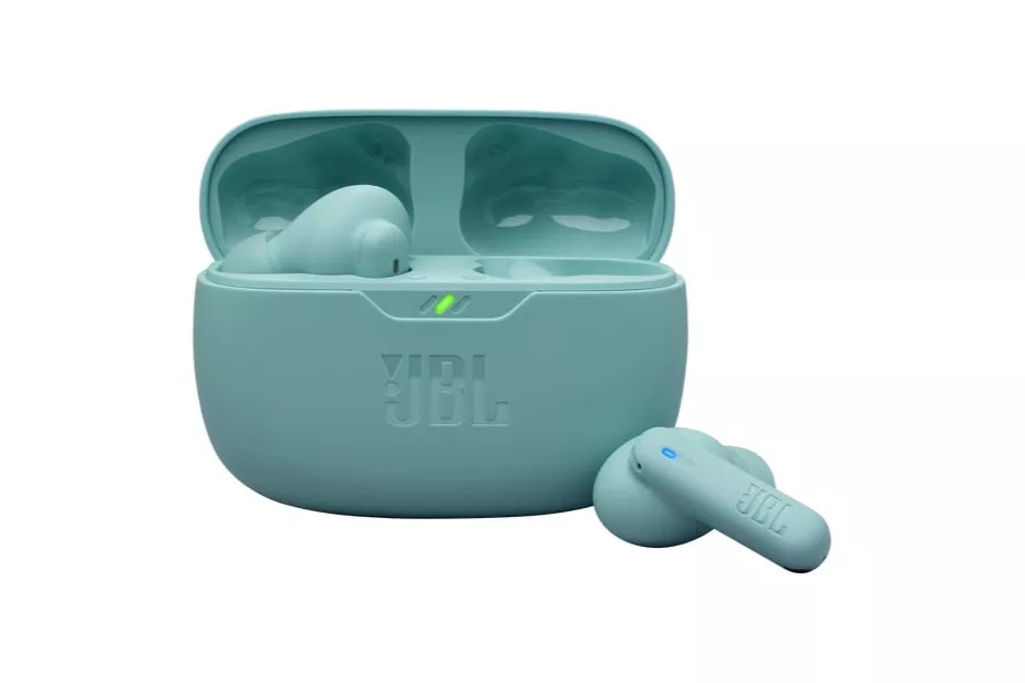 Auriculares JBL inalámbricos Bluetooth 5.3 con cancelación de ruido y Pure Bass Azul