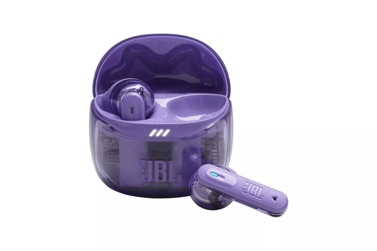 Auriculares JBL inalámbricos True Wireless Bluetooth 5.3 con Cancelación Activa de Ruido Malva
